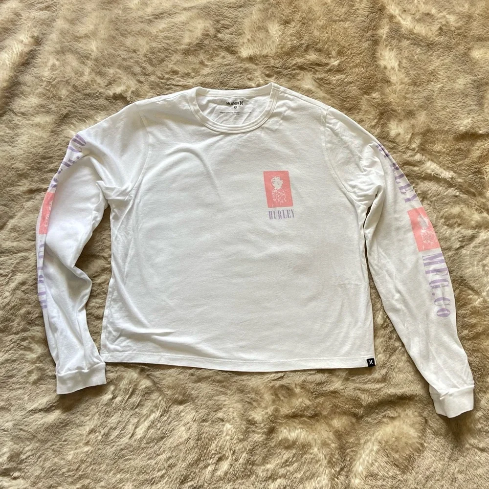 Girls Hurley Long Sleeved TShirt